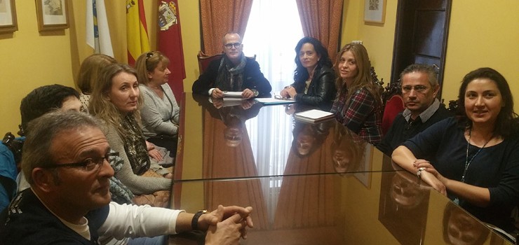 O alcalde reúnese co comité de empresa de Linorsa