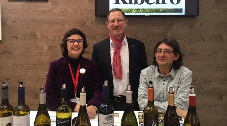 Éxito de la DO Ribeiro en Prowein 2016