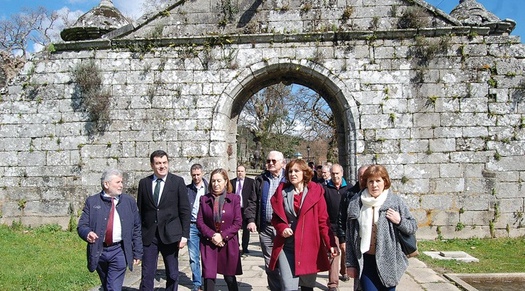 Fomento destinará 1,8 millóns de euros ao Mosteiro de Melón