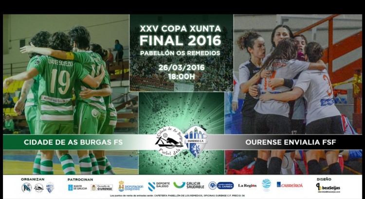 Dúas entradas para a final da Copa Xunta