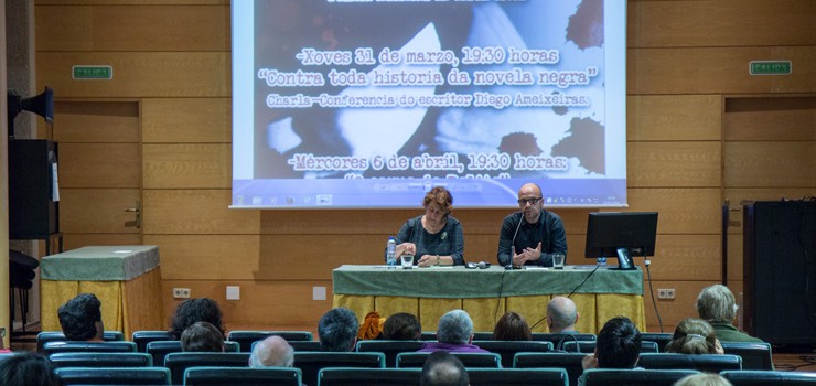 “O corpo do delito”, terceira conferencia do 2ª Ciclo de Novela Negra de Verín