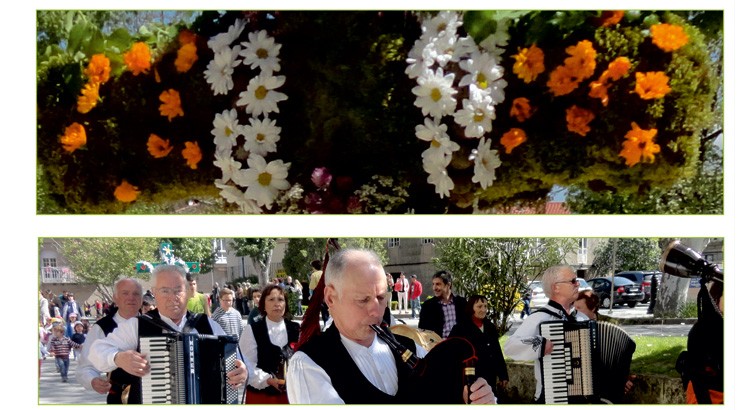 Celebración dos Maios en Allariz