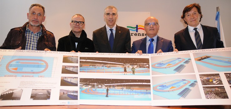 Paso ao fronte para que Ourense teña unha pista de atletismo cuberta