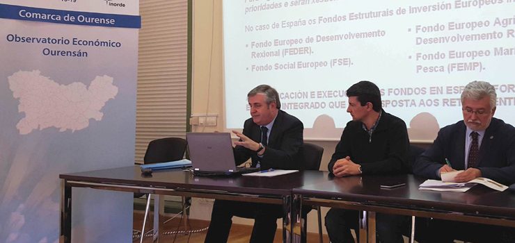 A comarca de Ourense xerou o 79,1% de todo o emprego neto da provincia