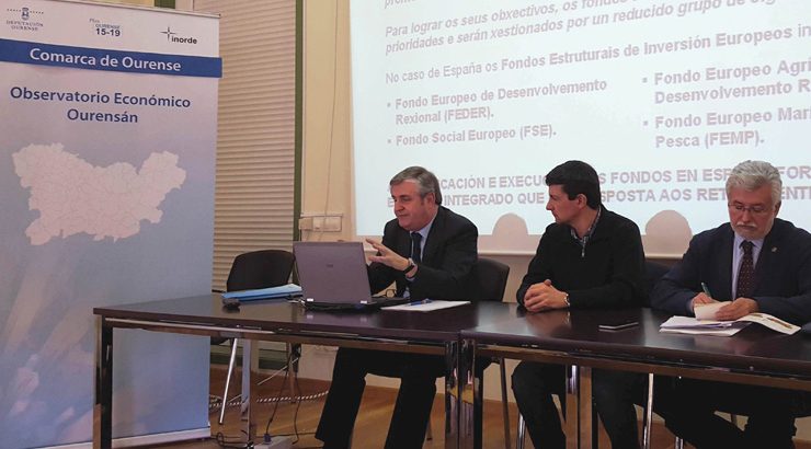 A comarca de Ourense xerou o 79,1% de todo o emprego neto da provincia
