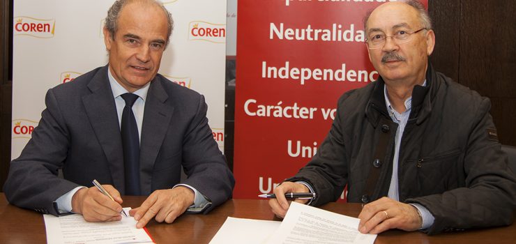 Coren y Cruz Roja colaboran en el desarrollo de programas de atención social