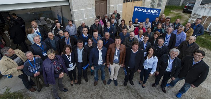 Marcos Ríos, novo presidente da xunta local do PP de Carballeda de Avia