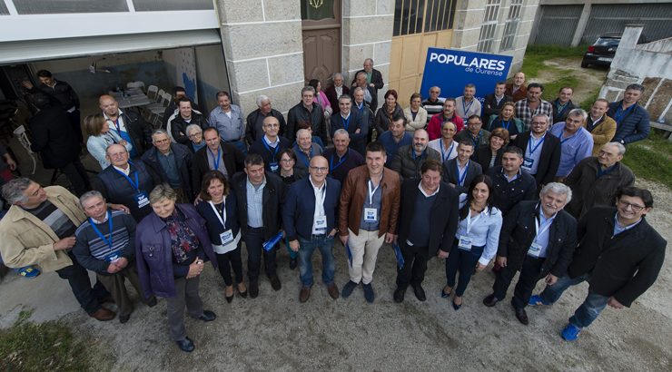 Marcos Ríos, novo presidente da xunta local do PP de Carballeda de Avia