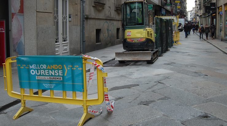 O Concello de Ourense dedicou 375.000 euros a arranxos de infraestruturas no primeiro trimestre de 2016