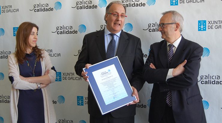 A empresa Nor-Ibérica recibe o certificado de Galicia Calidade