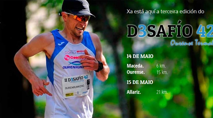 Más de 300 corredores se darán cita este fin de semana en el Desafío 42 Ourense Termal
