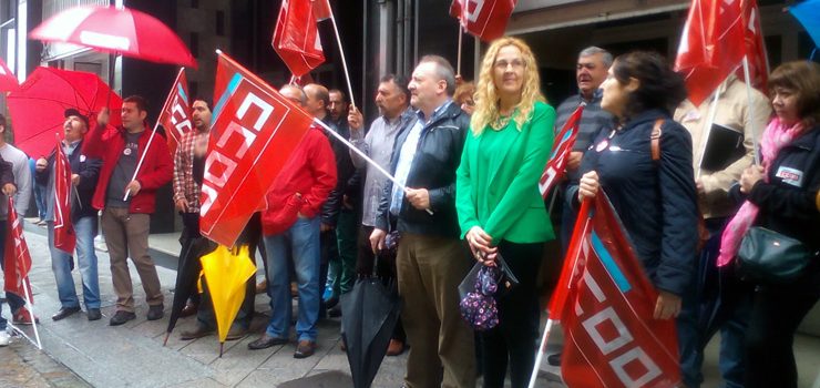 CCOO esixe a readmisión da delegada sindical do Matadoiro Municipal