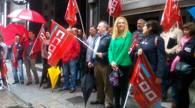 CCOO esixe a readmisión da delegada sindical do Matadoiro Municipal