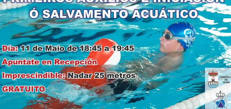 Xornadas ‘Primeiros auxilios e iniciación ao salvamento acuático’ na Piscina Climatizada de Verín