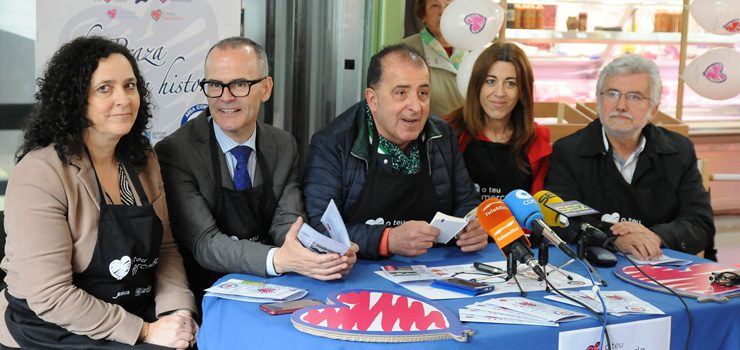 A Praza de Abastos súmase á campaña «Quere o teu mercado»