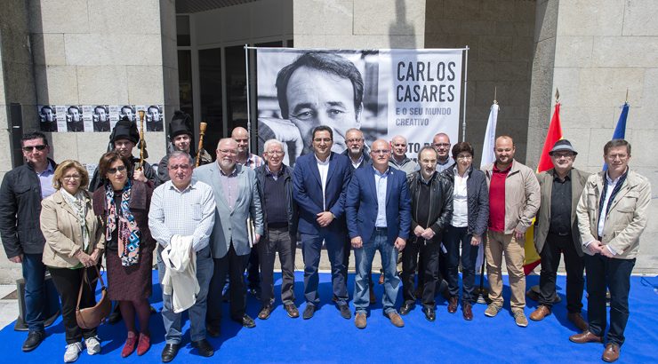 Carlos Casares, protagonista literario en Xinzo na véspera das Letras Galegas
