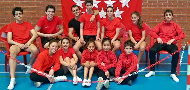 Sete medallas para o Club Ximnasia Pavillón en Madrid