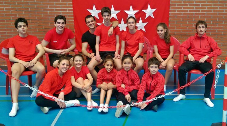 Sete medallas para o Club Ximnasia Pavillón en Madrid