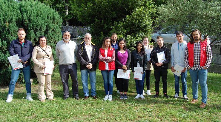 Jóvenes del Ribeiro se forman en Ribadavia para trabajar en sector vitivinícola