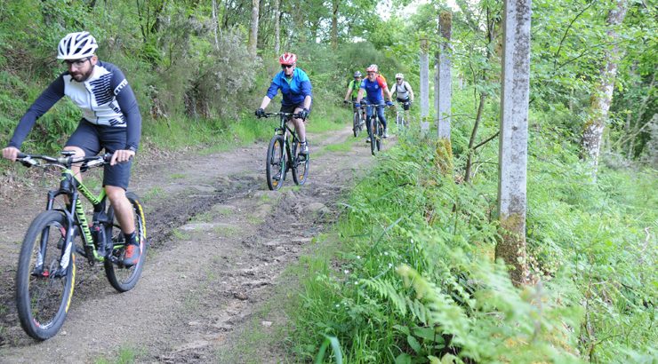 A Ribeira Sacra estrea un novo centro BTT