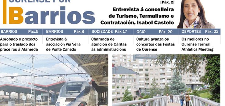 O número de maio de Ourense por Barrios, xa dispoñible