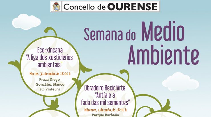 Ourense celebra o Día do Medio Ambiente con actividades nos parques