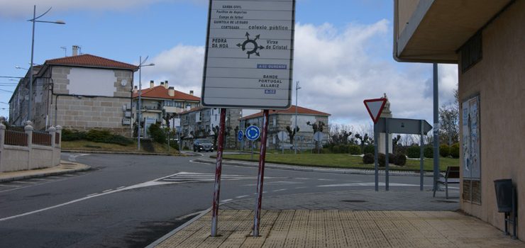 Comezan obras de mellora do firme nas travesías de Celanova