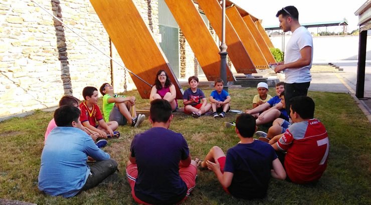 Unha vintena de mozos participan nos “Obradoiros de ritmo” de Verín