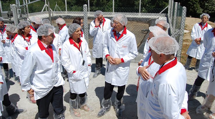 Coren pon en marcha en Celanova unha innovadora planta de tratamento de xurros