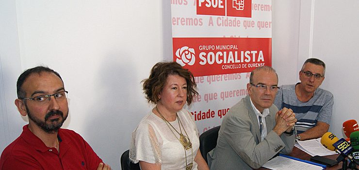 O PSOE de Ourense denuncia que o alcalde quere recuperar a «vella política» de persoal