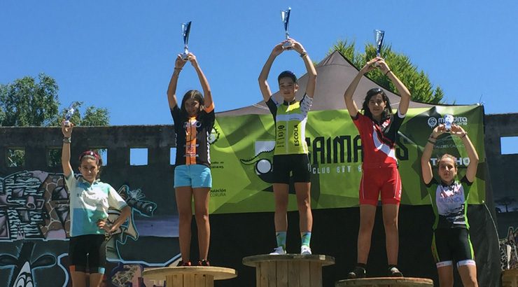 Noela Saa vence en la Mini BTT de Betanzos