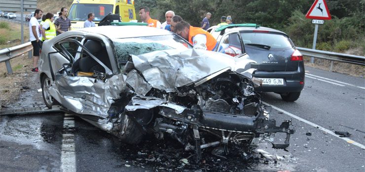 Causa un grave accidente en Barbadás tras consumir alcohol y cocaína