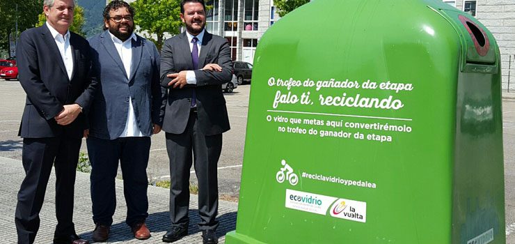 La Vuelta contará con trofeo de vidrio reciclado