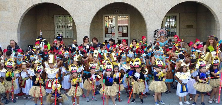 Cento trinta nenos participan no desfile da Ludobatucada