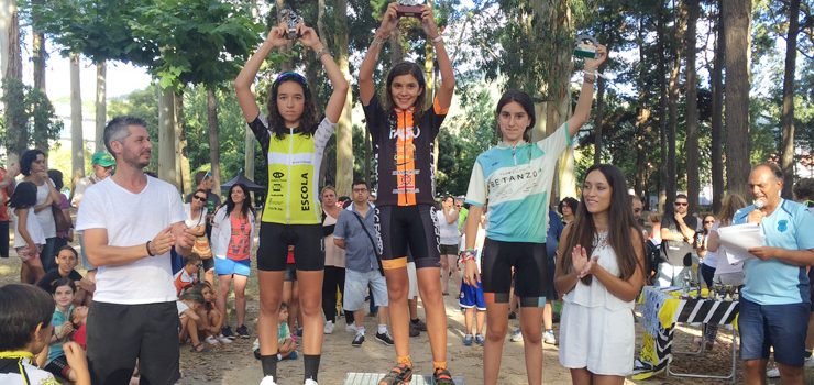 Cinco podiums para la Escola JA Hermida