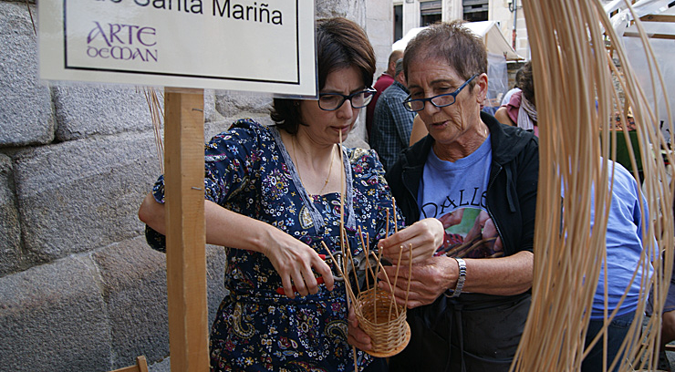 Santa Mariña de Augas Santas acolle un novo Encontro de Cestería