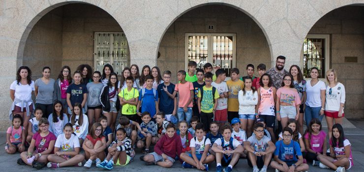 50 nenos de Verín participan no primeiro grupo do Campamento do Invernadoiro