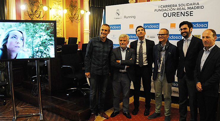 A Fundación Real Madrid trae a Ourense unha carreira solidaria