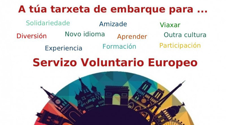 Charla informativa en Xinzo sobre voluntariado europeo