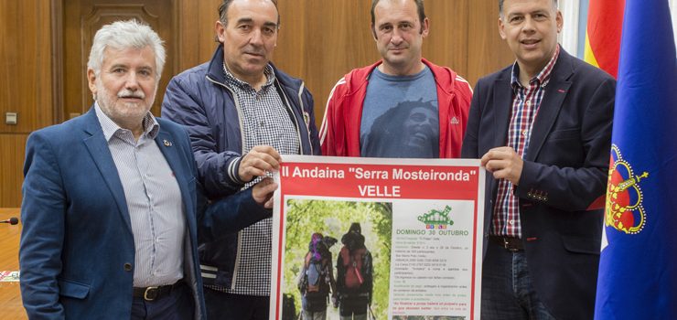 Sendeiros recuperados de Velle para a II andaina “Serra Mosteironda”