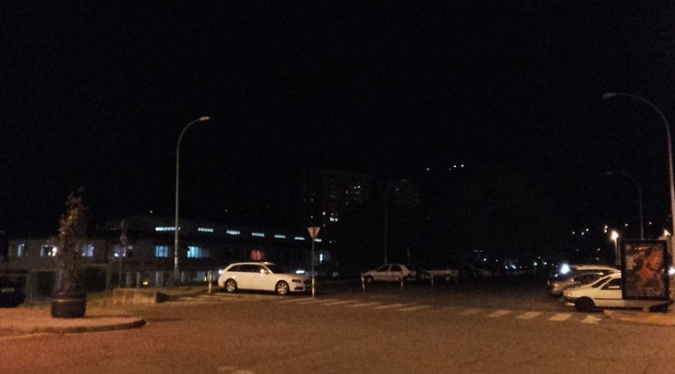 Malestar veciñal pola falta de iluminación nos accesos á estación de autobuses