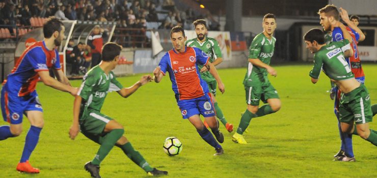 A UD Ourense adiántase na eliminatoria fronte o Arenteiro