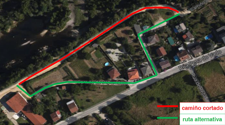 A instalación da liña eléctrica para a depuradora obriga a desviar o percorrido do paseo das Ninfas A instalación da liña eléctrica para a depuradora obriga a desviar o percorrido do paseo das Ninfas