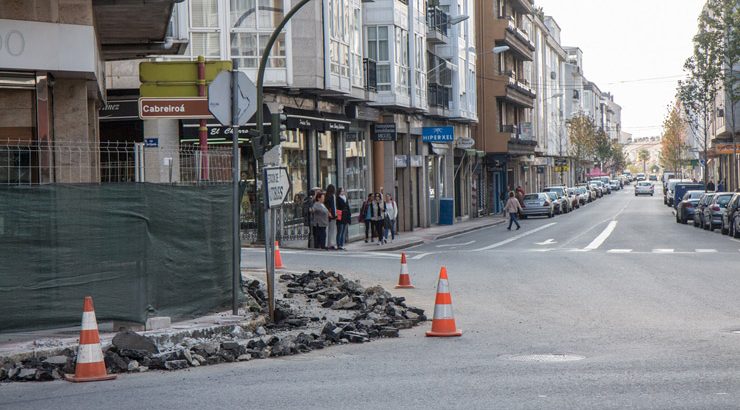 Verín comeza a reformar os principais cruzamentos do casco urbano