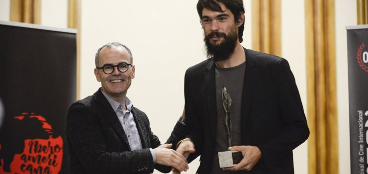 Oliver Laxe recolle o Premio Cidade de Ourense