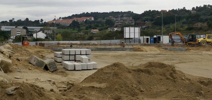 As obras do Centro Interxeracional de Mariñamansa marchan a bo ritmo