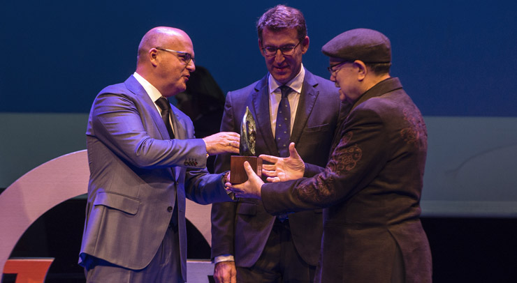 O premio “Ourensanía” 2016 recoñece ao produtor de cine José Sousa