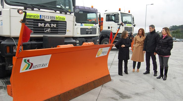 Todo listo para facer fronte á climatoloxía adversa nas estradas autonómicas