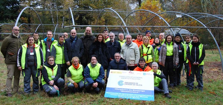 20 desempregados fórmanse en traballos forestais en Celanova