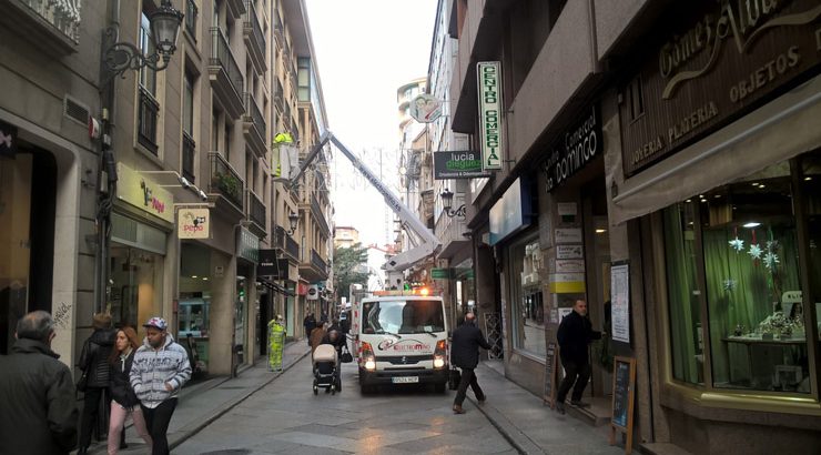 O alumeado de Nadal acenderase o martes 29 de novembro